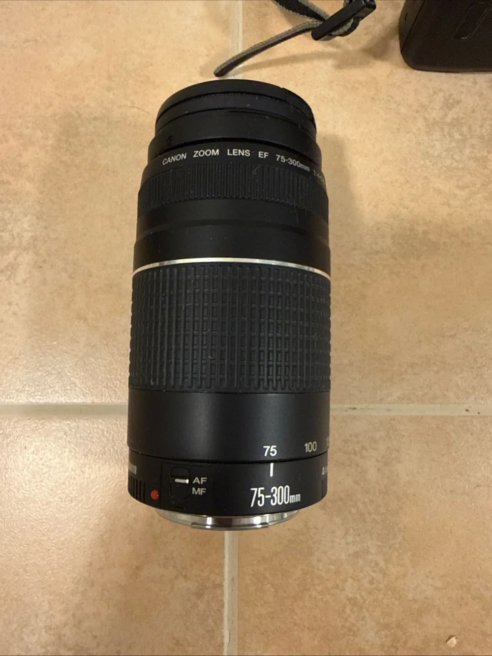 CANON EOS Rebel XS 35mm Film Camera w/EF 75 & EF 35 Lens